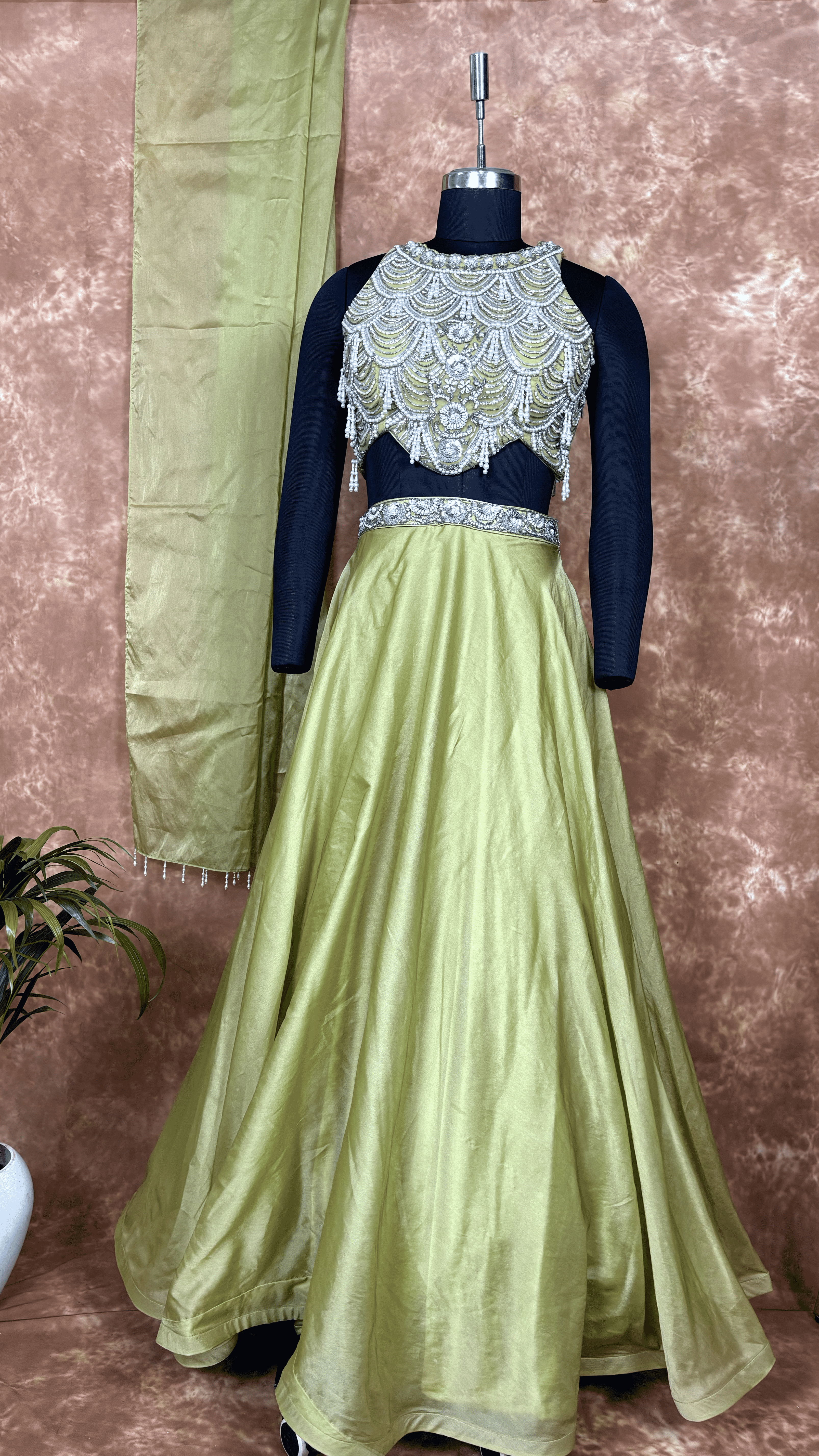 Sunlit Meadow Lehenga