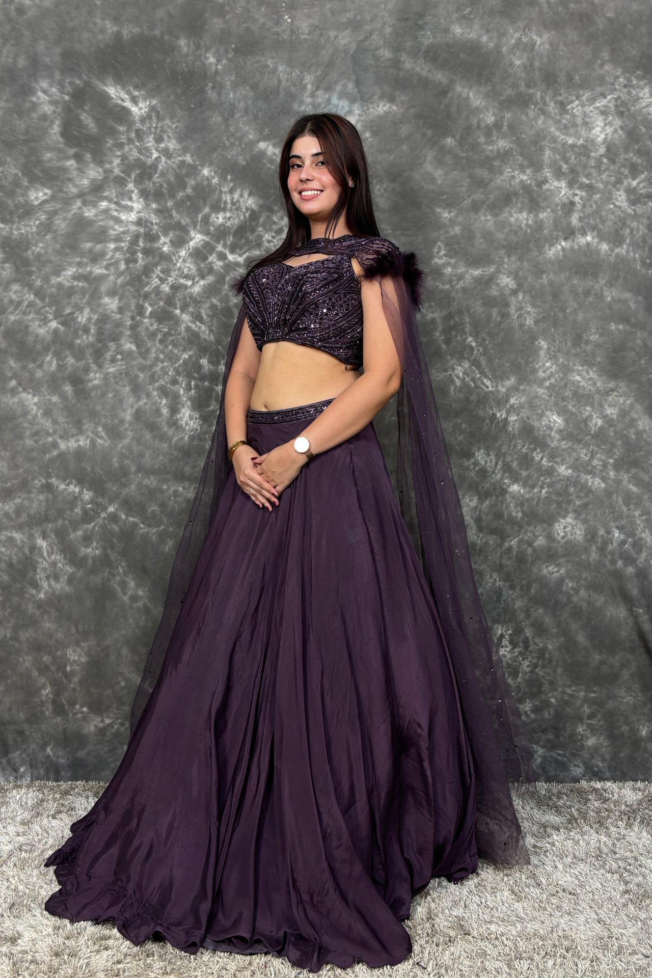 Purple Lehenga