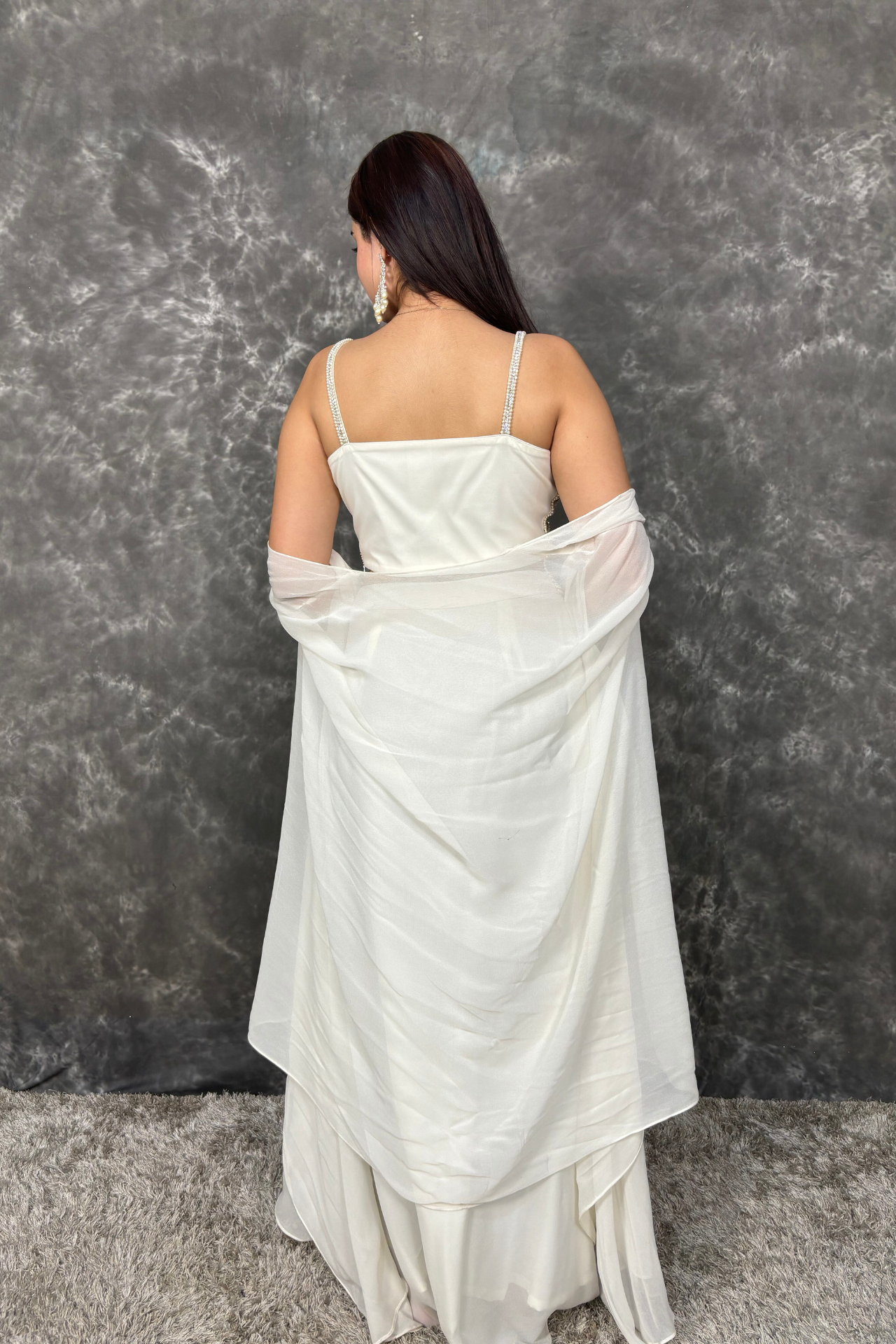 Noir Grace Dhoti Dress