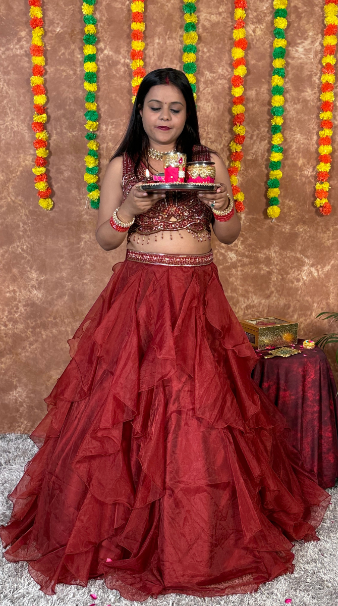 Rusty Radiance Lehnga