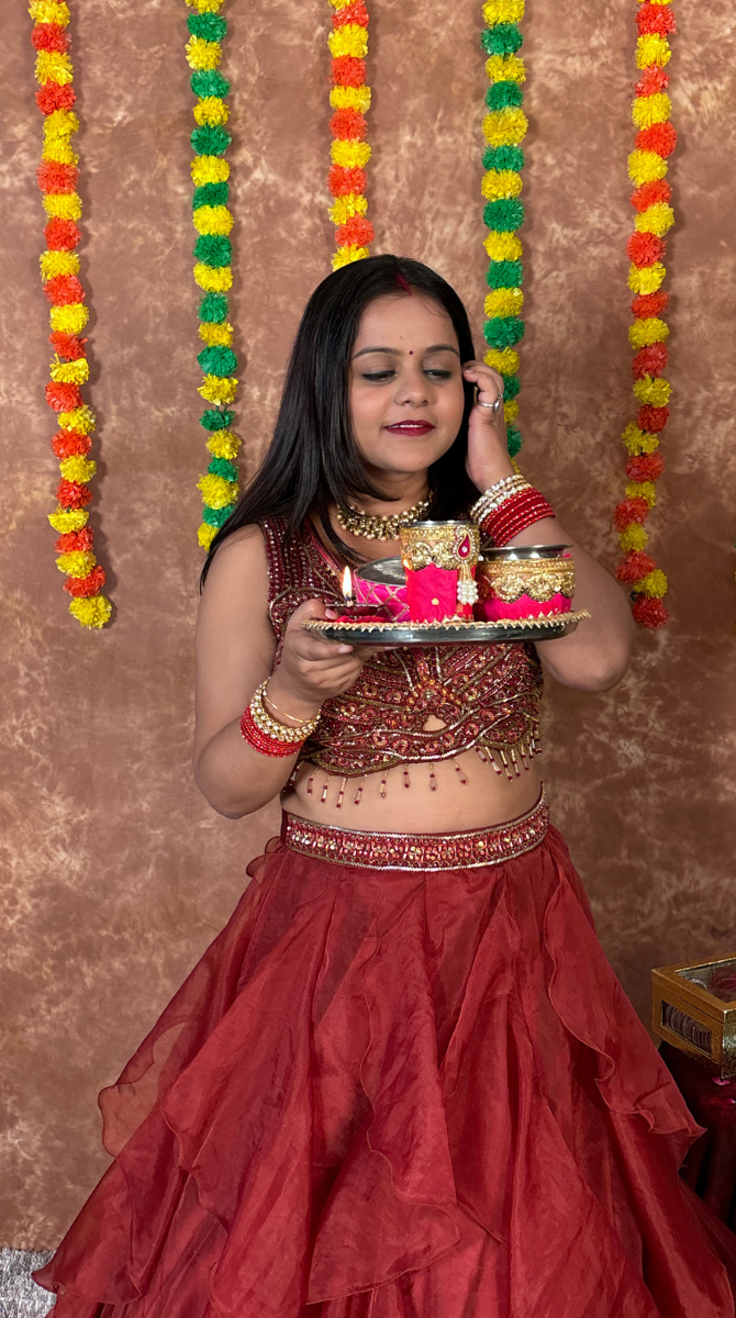 Rusty Radiance Lehnga