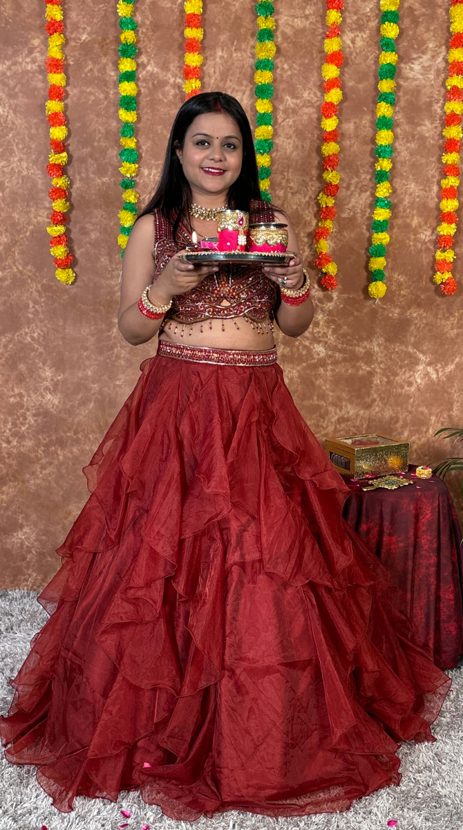Rusty Radiance Lehnga