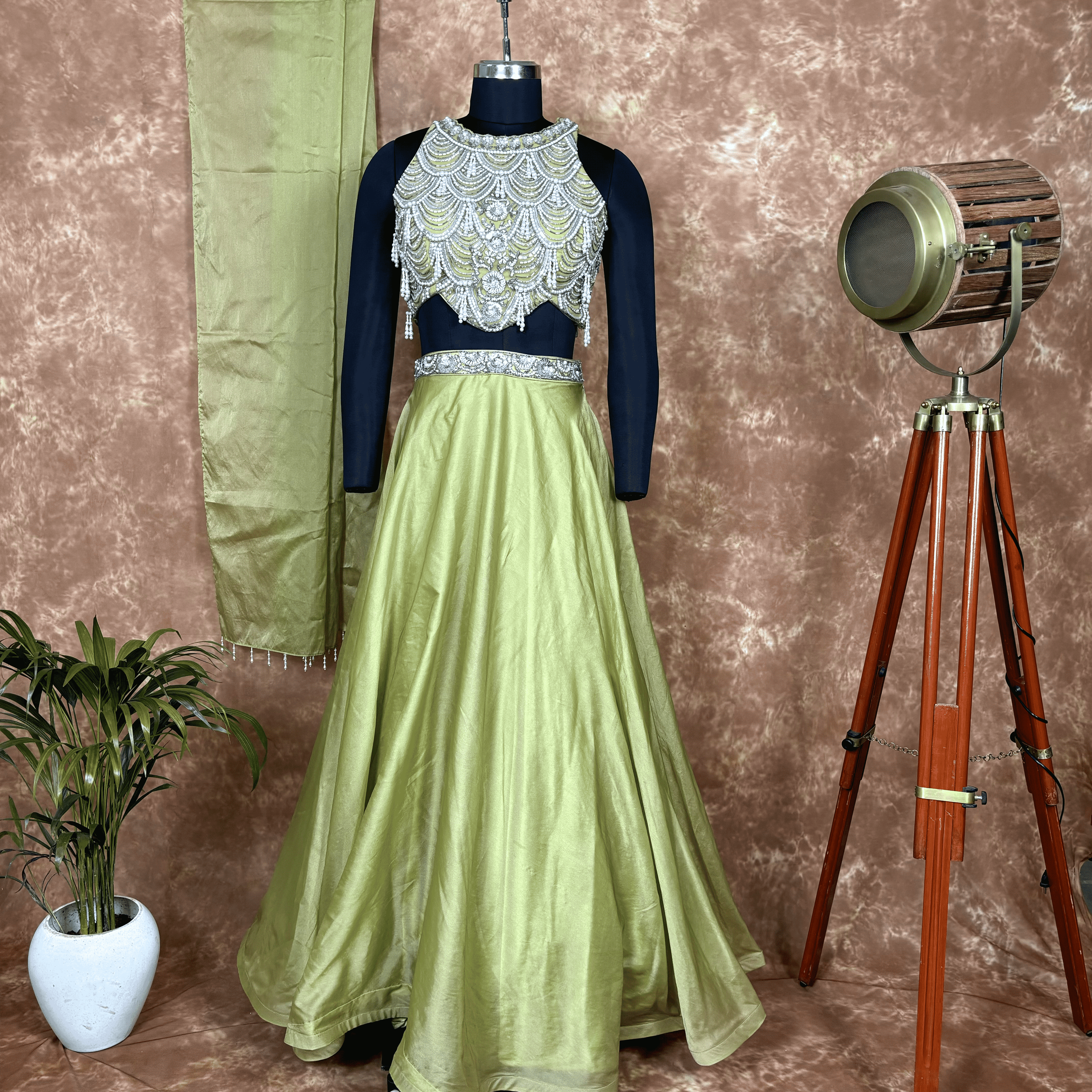 Sunlit Meadow Lehenga
