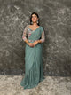 Sea-Green Saree