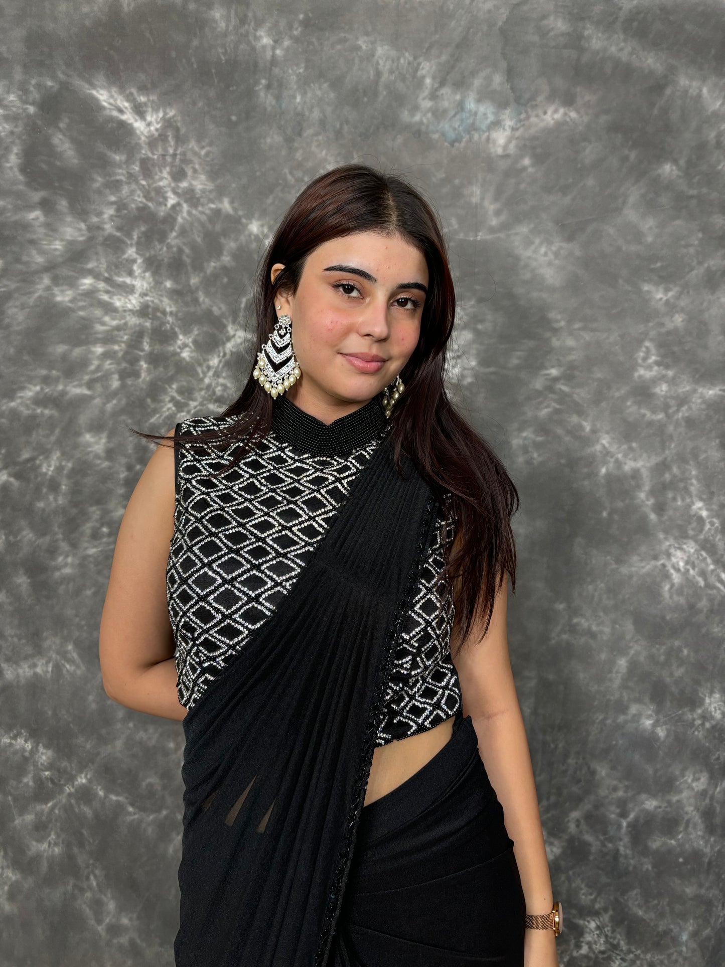 Black Saree