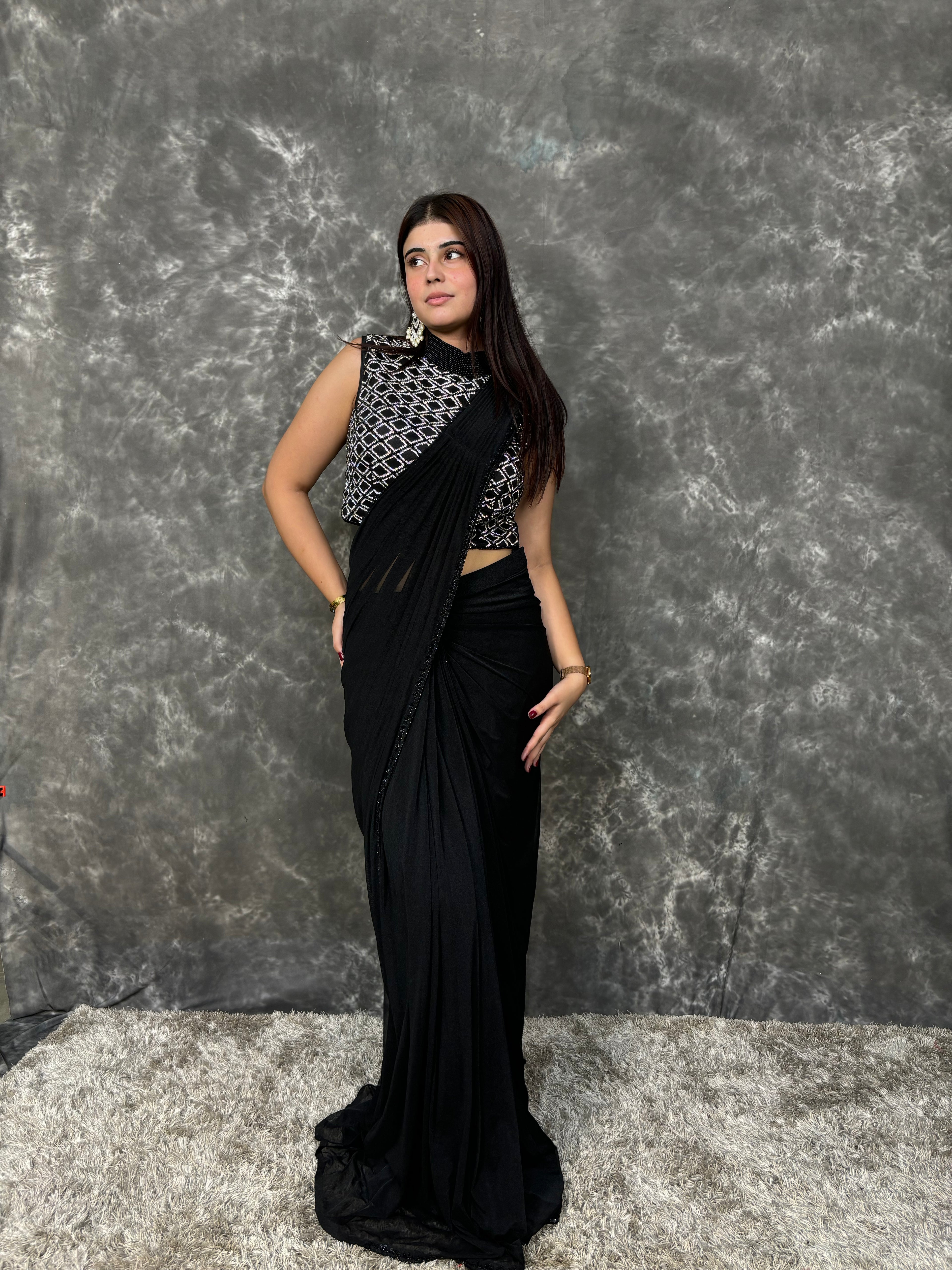 Black Saree