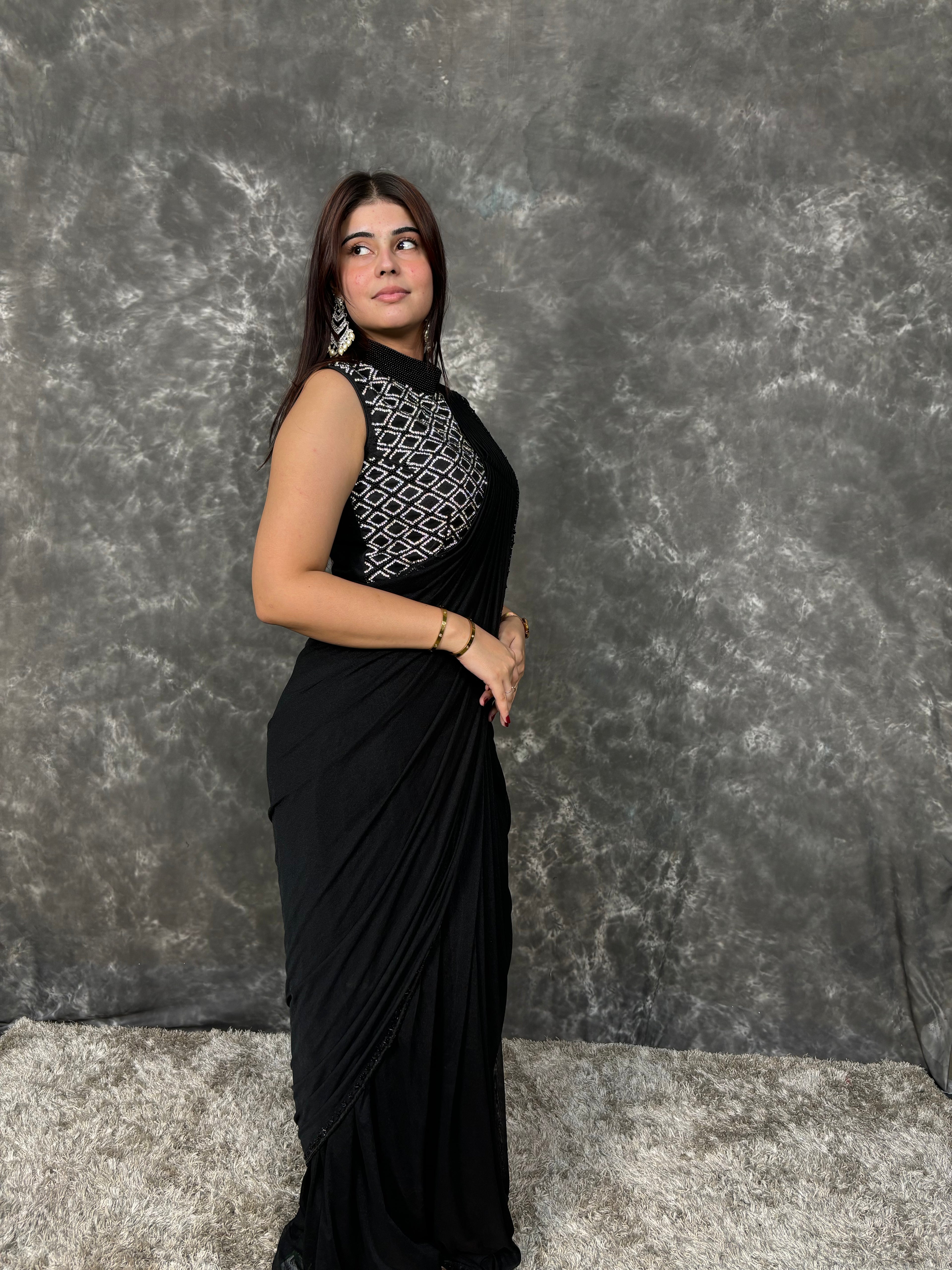 Black Saree