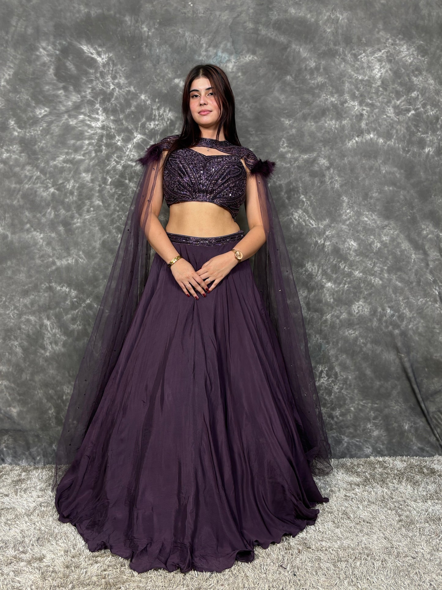 Purple Lehenga